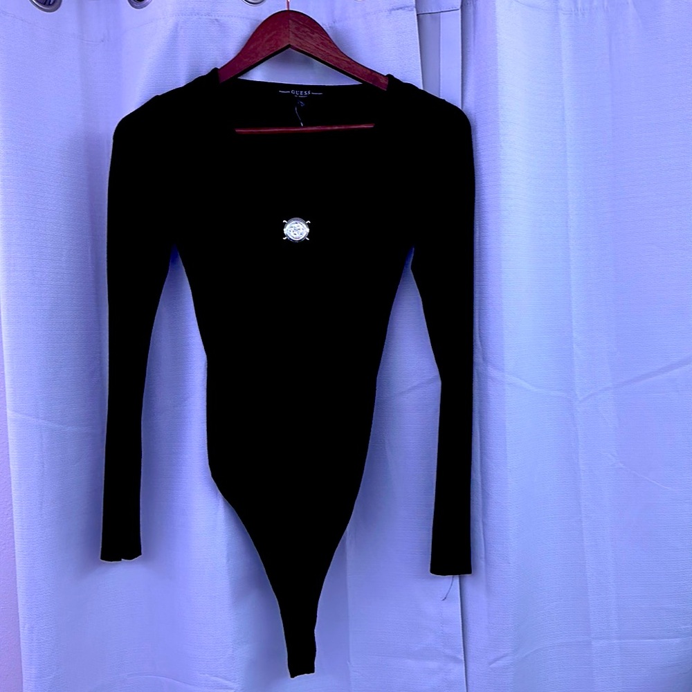 Guess Sexy black longsleeve bodysuit